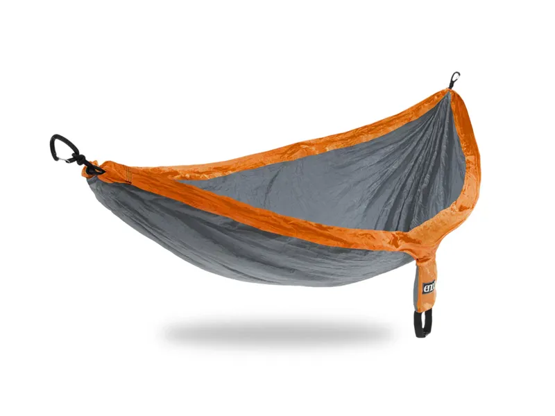 Eagles Nest Outfitters SingleNest Hammock in Orange/Gray