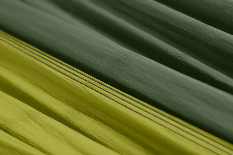 Eno DoubleNest Hammock in Emerald/Khaki-2