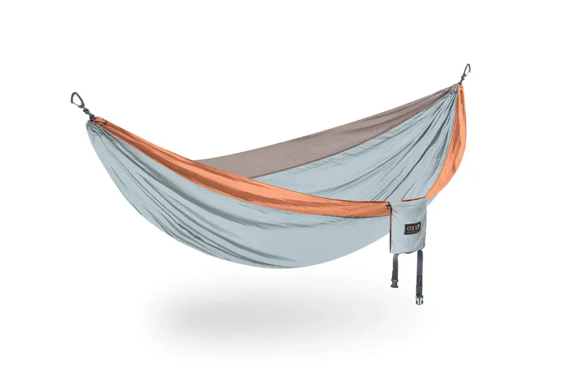 Eno DoubleNest Hammock in Orange/Grey