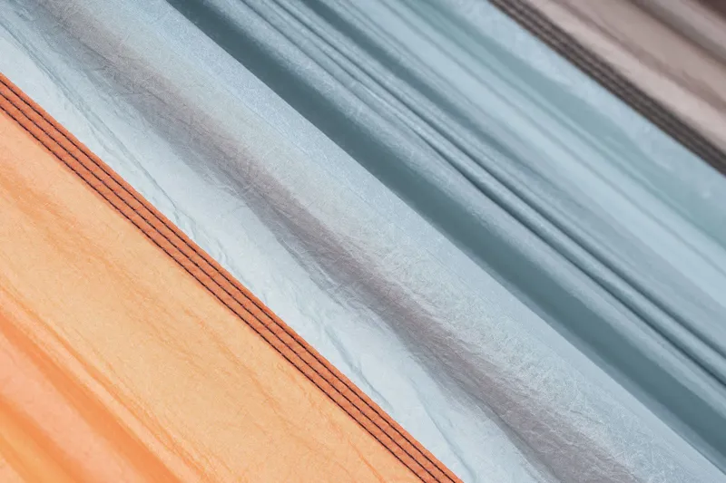 Eno DoubleNest Hammock in Orange/Grey-2