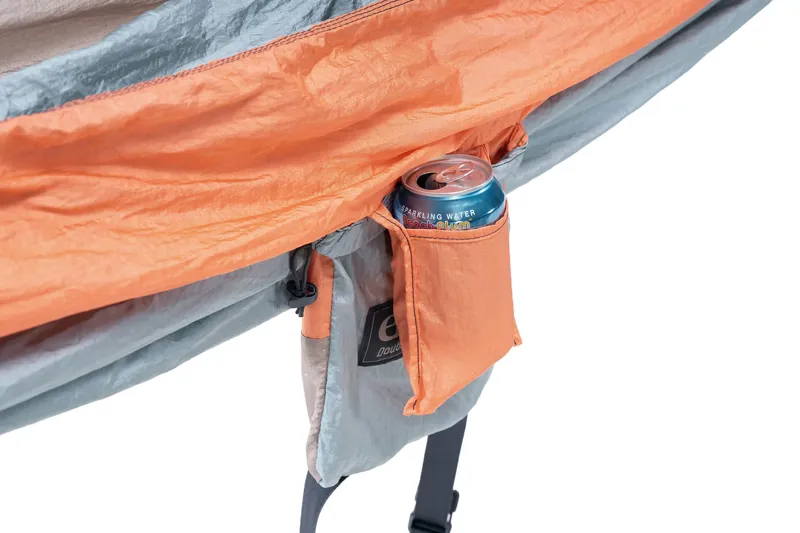 Eno DoubleNest Hammock in Orange/Grey-3