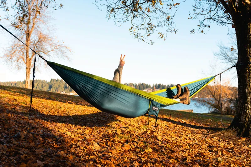 Eno SingleNest Hammock in Navy/Forest-4