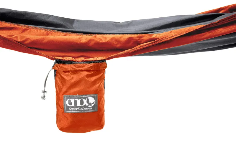 Eno SuperSub Ultralight Hammock in Orange-2