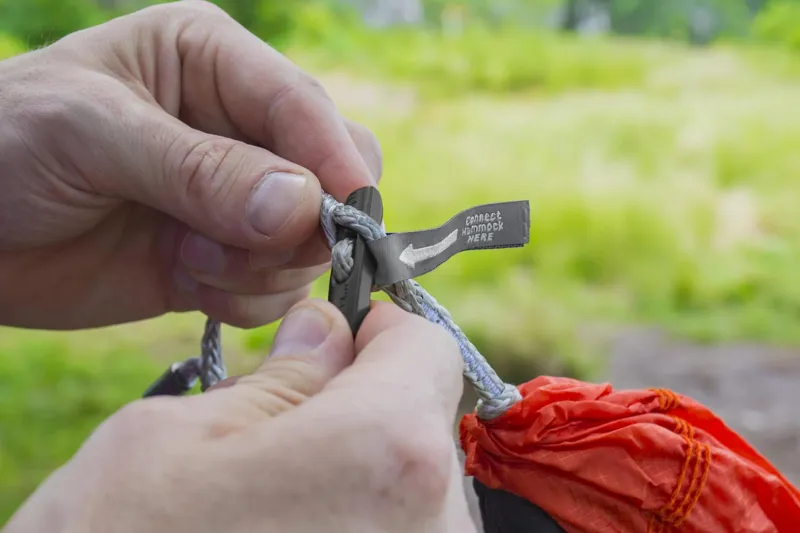 Eno SuperSub Ultralight Hammock in Orange-7