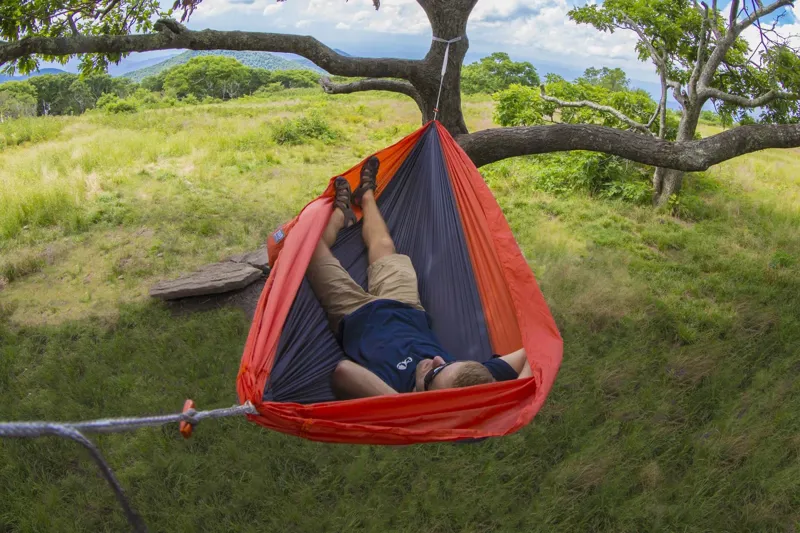 Eno SuperSub Ultralight Hammock in Orange-8