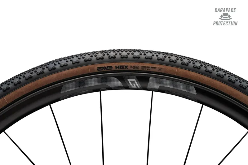 Enve Composites HEX Carapace Gravel Tire 700x48 in Tan-1