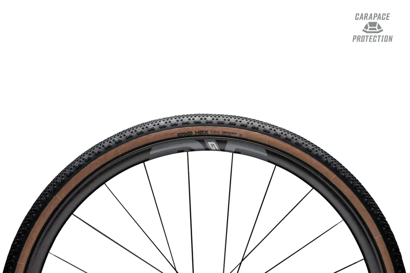 Enve Composites HEX Carapace Gravel Tire 700x48 in Tan-2