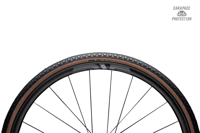 Enve Composites HEX Carapace Gravel Tire 700x48 in Tan-4