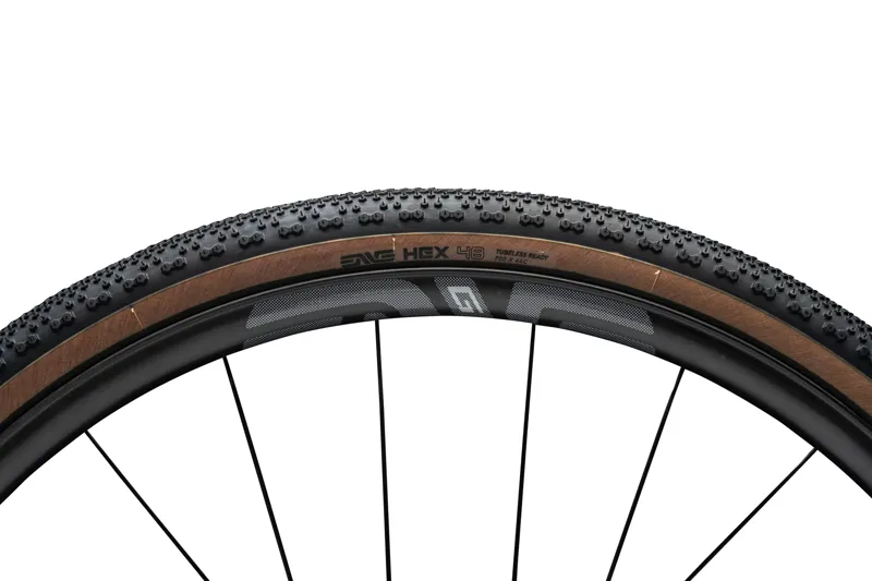 Enve Composites HEX Gravel Tire 700x48 in Tan