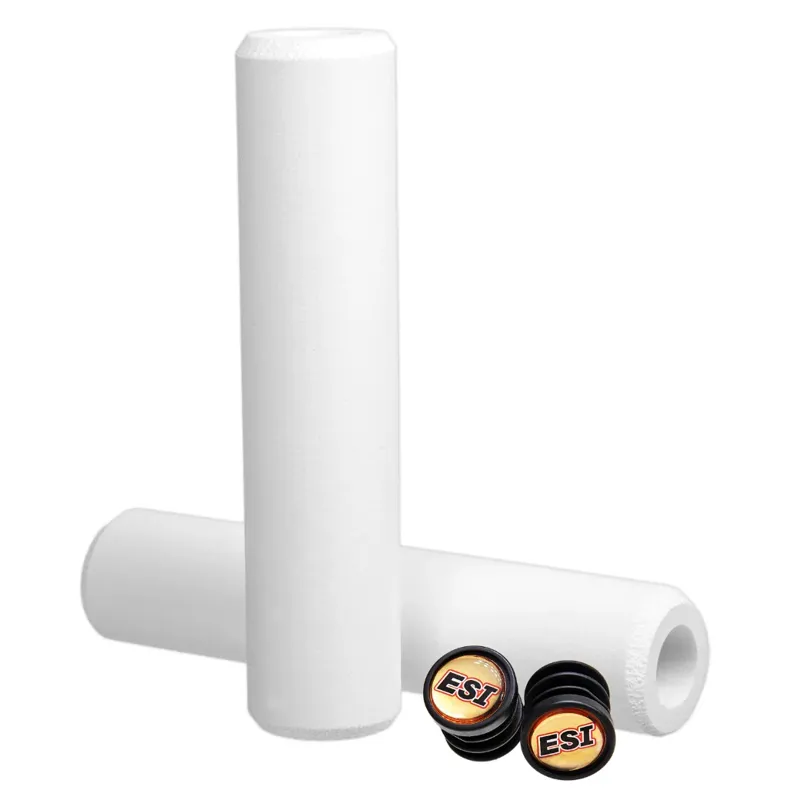 Esi Chunky Silicone MTB Grips in White