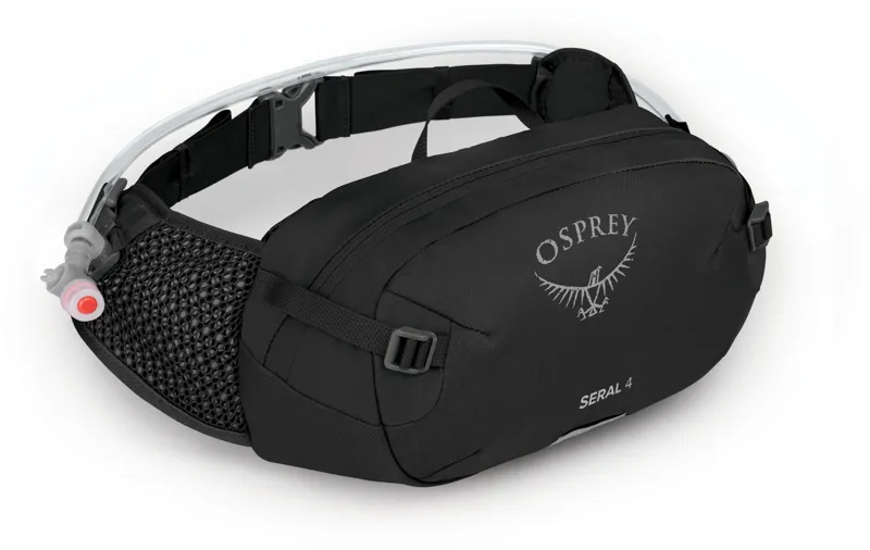 Osprey Seral 4  Lumbar Pack w/ Reservoir Black - O/S