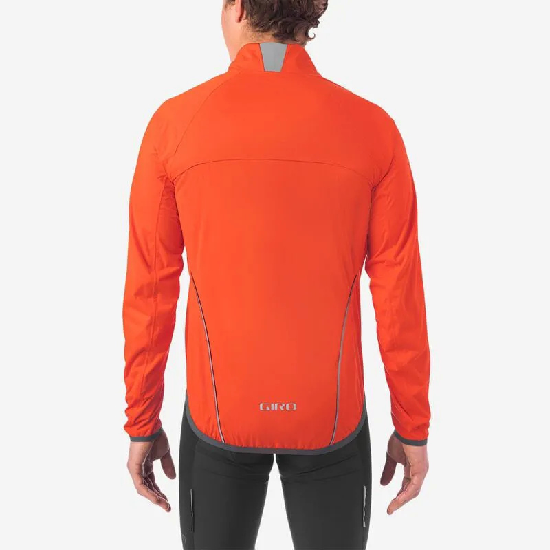 Giro Men's Chrono Expert Rain Jacket: Vermillion-1
