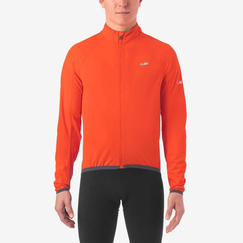 Giro Men's Chrono Expert Rain Jacket: Vermillion