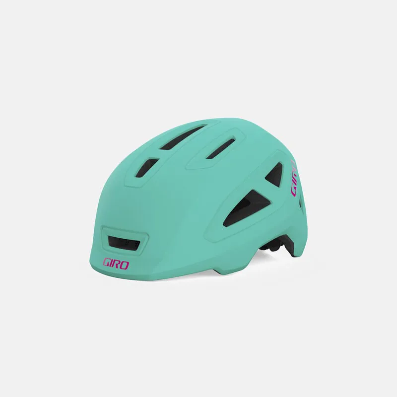 Giro SCAMP MIPS II Helmet: Matte Screaming Teal/Bright Pink