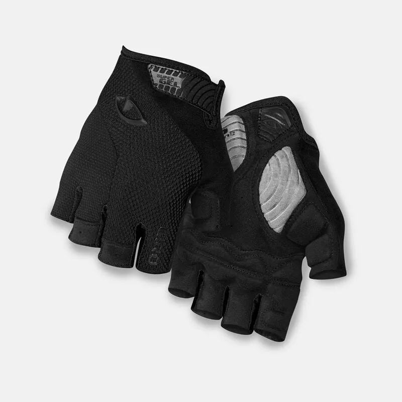 Giro Strade Dure Supergel Gloves: Black
