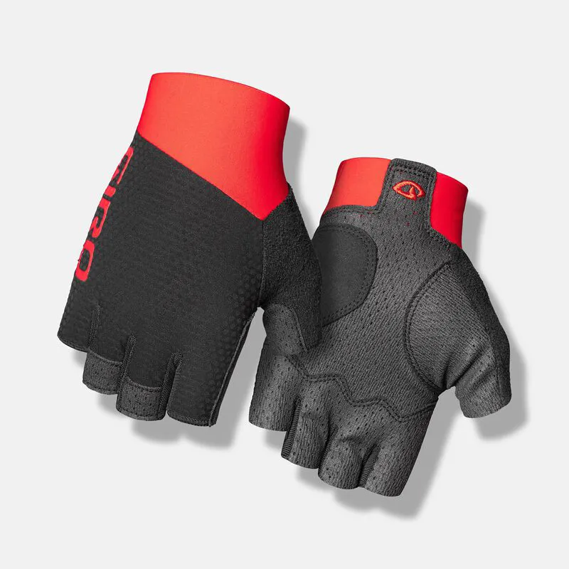 Giro Zero CS Adult Road Gloves in Trim Red
