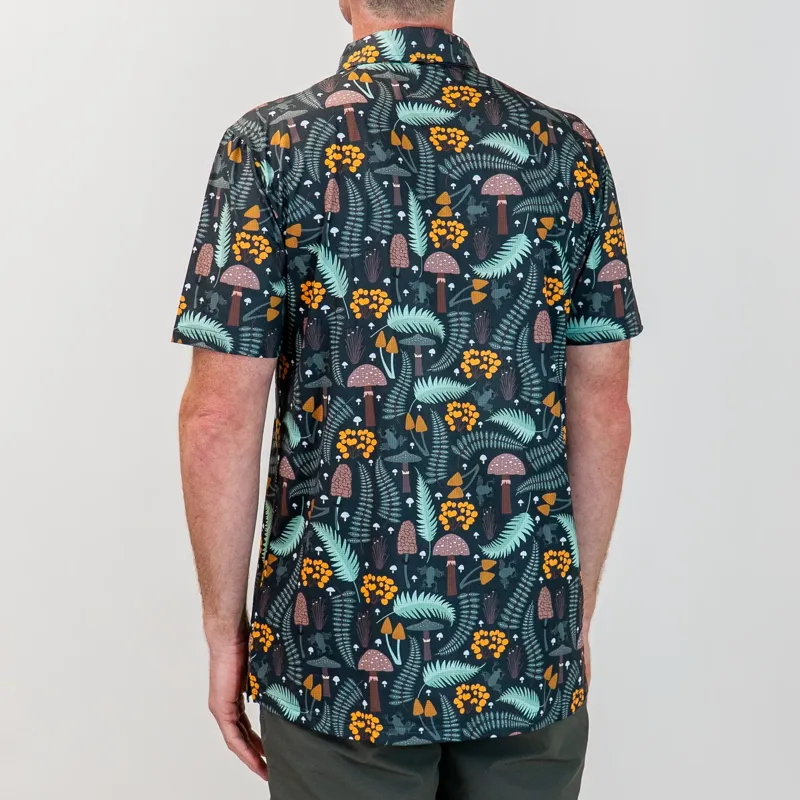 Handup FlexGRID Button Up Shirt Girls in Pink-3