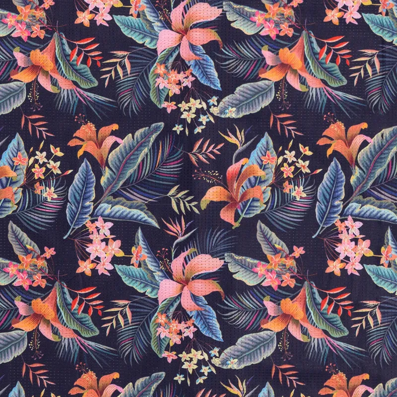 Handup FlexGRID Button Up Shirt Midnight in Maui-4