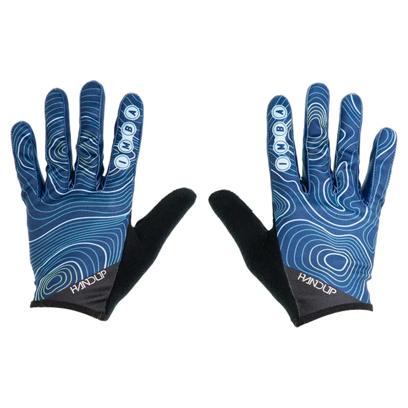 Handup Most Days Glove in IMBA Blue Topo-2