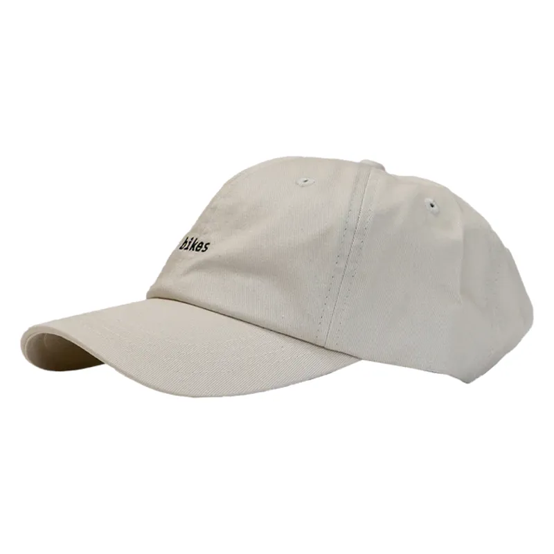Handup Unstructured Dad Hat in White-1