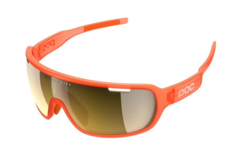 POC Do Blade Eyewear: Fluorescent Orange Translucent 