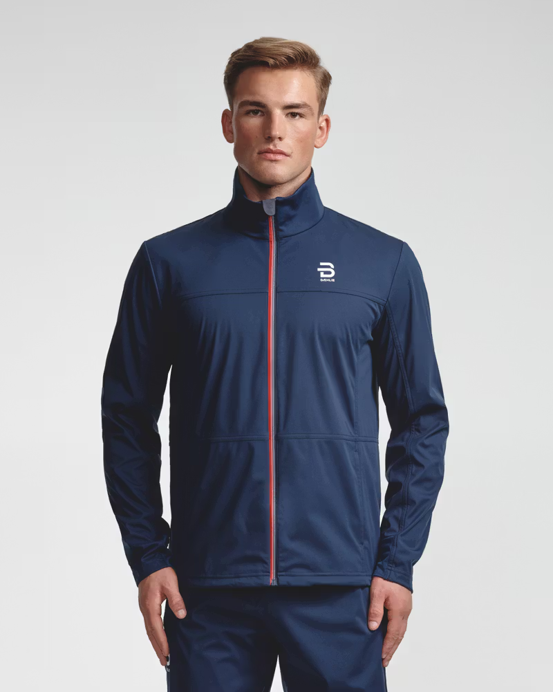 Daehlie Sportswear Mens Shift Jacket in Navy-2
