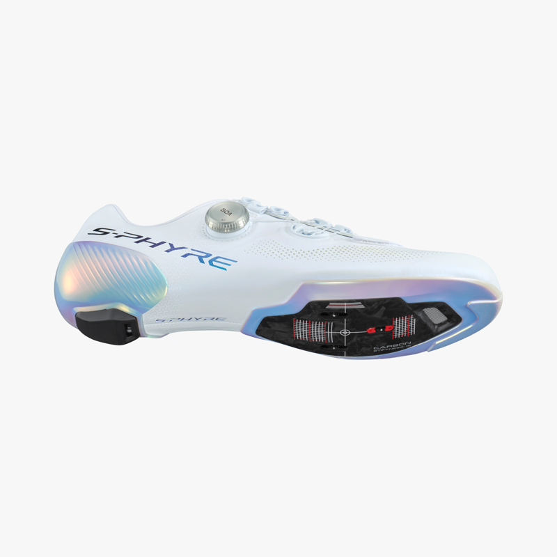 Shimano SH-RC903-PWR S-PHYRE Bicycle Shoes in White-5