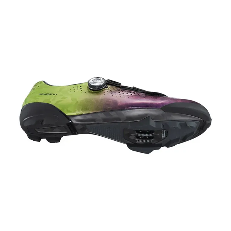 Shimano SH-RX800 MTB Shoes Purple/Green-4