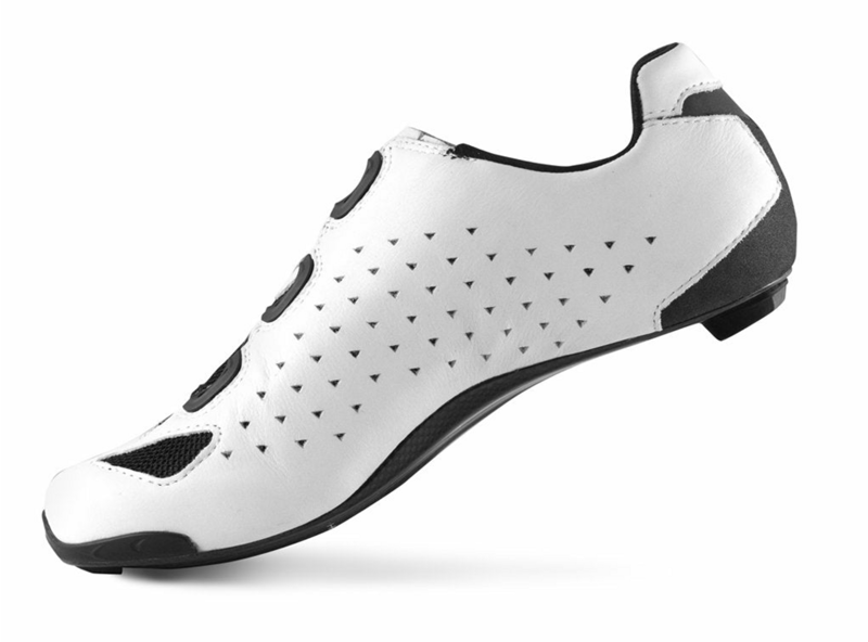 Lake Cycling CX239-X Shoes: White / Black WIDE-2