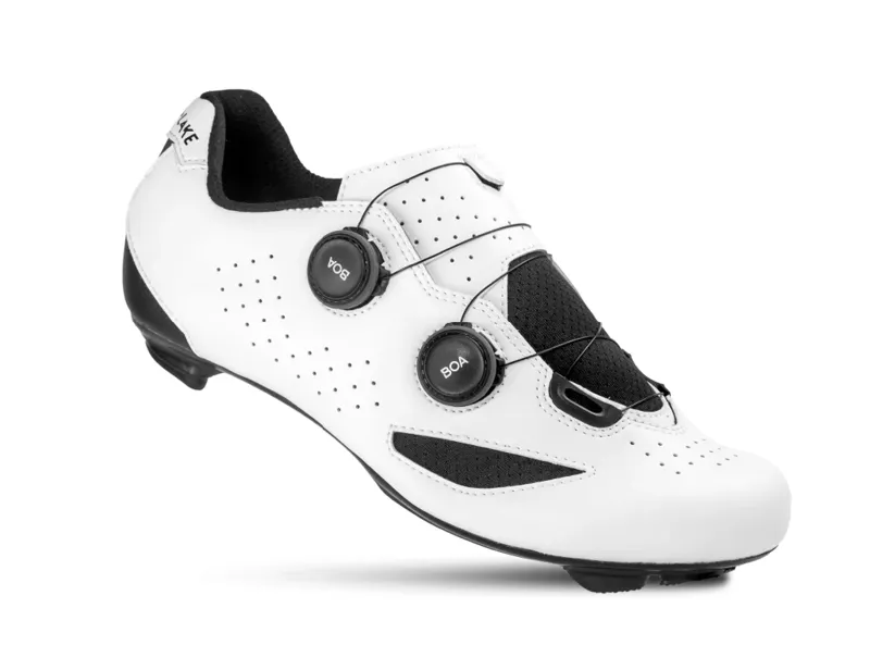 Lake Cycling CX190 Regular Shoe in White/Black-1