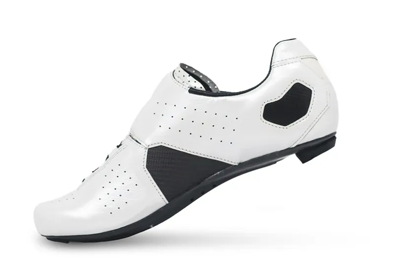 Lake Cycling CX333-X Wide Shoes in White/Black-2