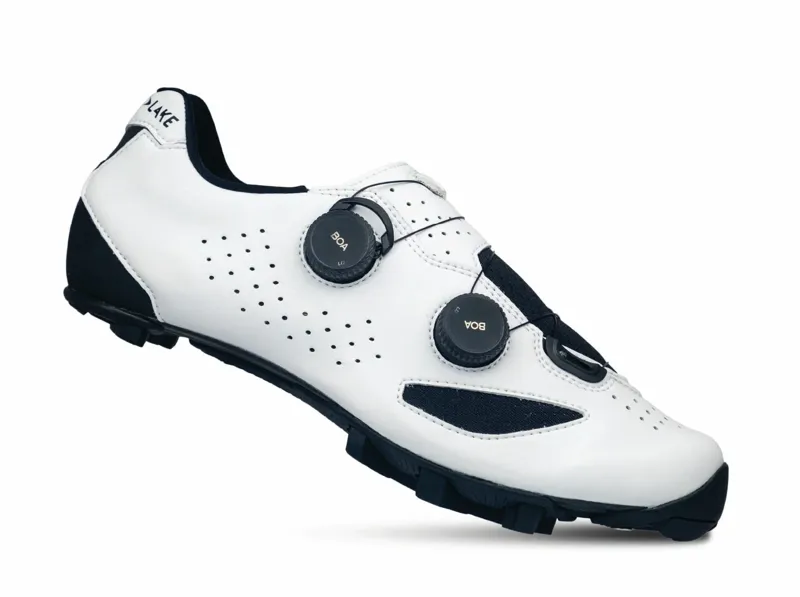 Lake Cycling MX239-X Wide Gravel Shoes in White/Black
