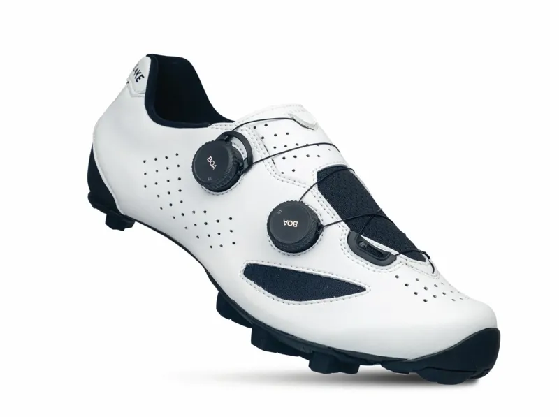 Lake Cycling MX239-X Wide Gravel Shoes in White/Black-1