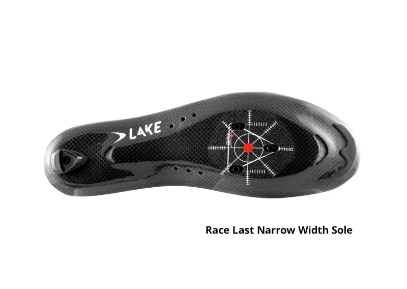 Lake Cycling TX224 Regular Shoe in White/Black-4