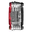 Crankbrothers M17 Multi-Seventeen Tool Matte Black / Red