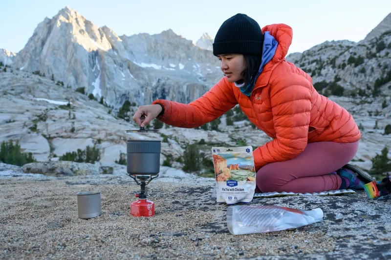 MSR PocketRocket Deluxe Stove Kit includes Ultralight Trail Mini Duo Cook Set-4