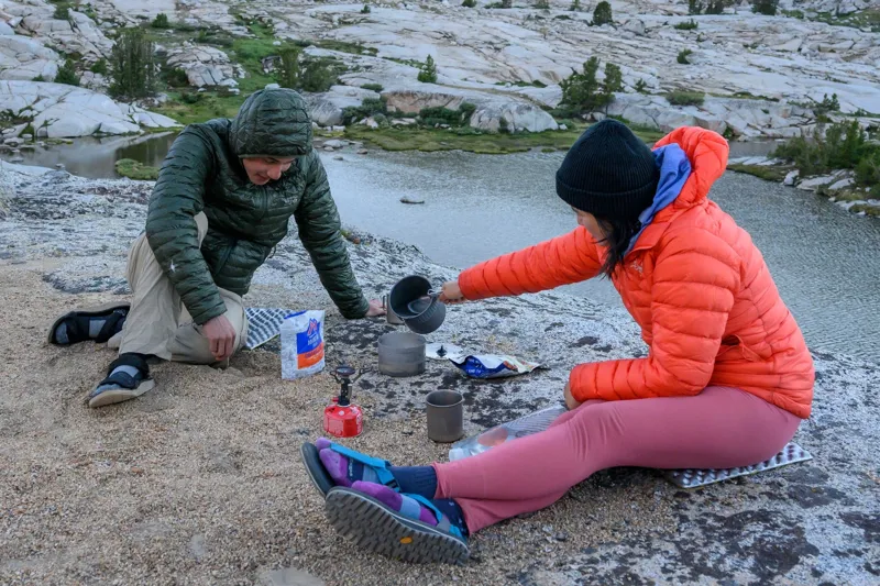 MSR PocketRocket Deluxe Stove Kit includes Ultralight Trail Mini Duo Cook Set-5