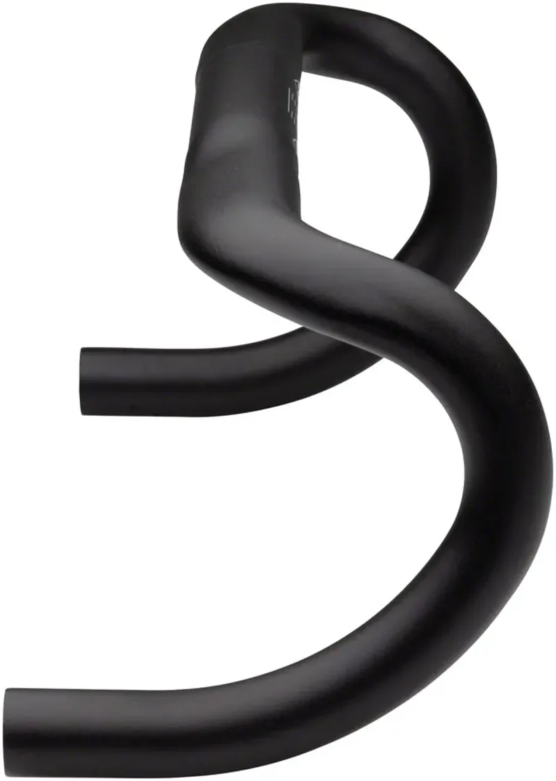 MSW Flat Top Shallow Drop Handlebar Aluminum 31.8mm 38cm in Black-1