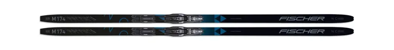 Fischer Twin Skin Cruiser EF Classic Nordic Skis with Control Step-In Bindings