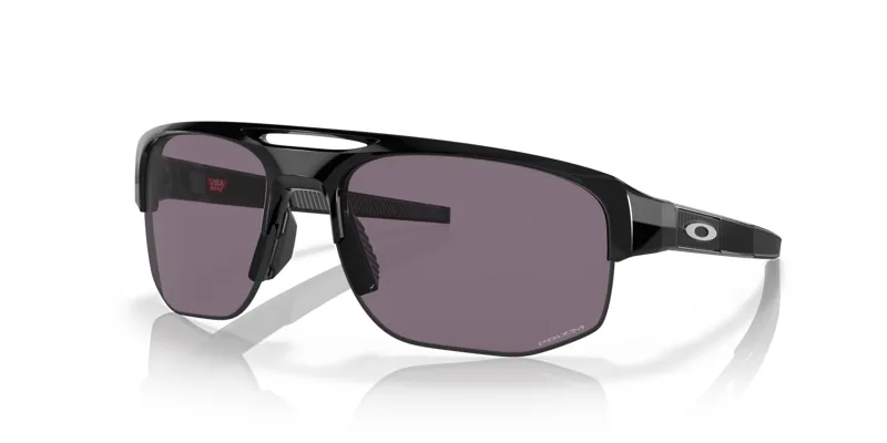 Oakley Mercenary Sunglasses Polished Black Frame in Prizm Grey-1