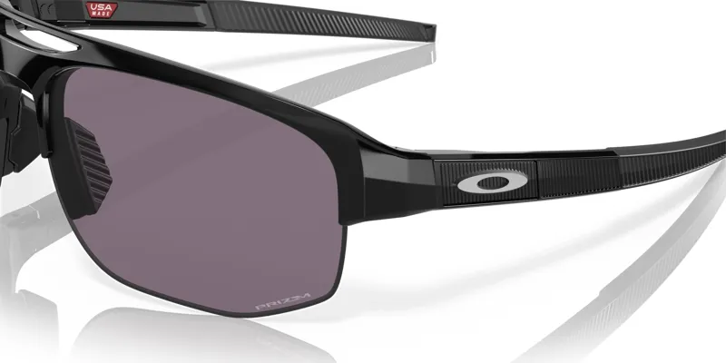 Oakley Mercenary Sunglasses Polished Black Frame in Prizm Grey-5