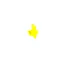 One Way Exchange Basket Medium in Neon Yellow