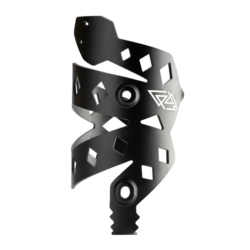 PDW Rattlesnek KEJ Right Opening Bottle Cage in Black-2