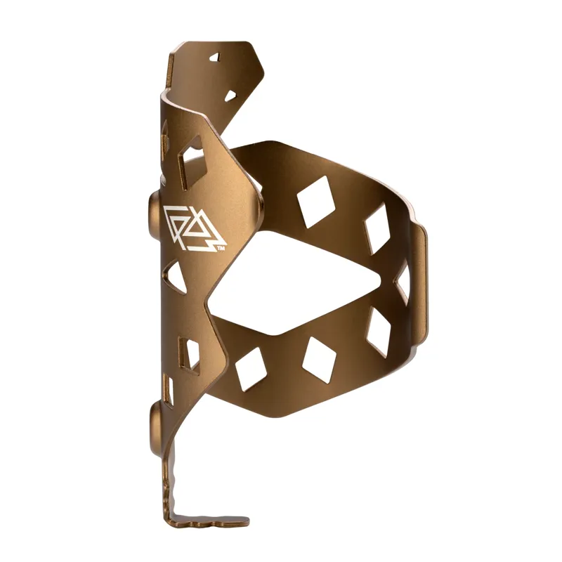 PDW Rattlesnek KEJ Right Opening Bottle Cage in Dark Copper-3