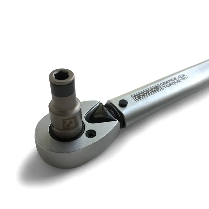 Pedros Grande Torque Wrench 3/8inch 10-80nm in Silver-3