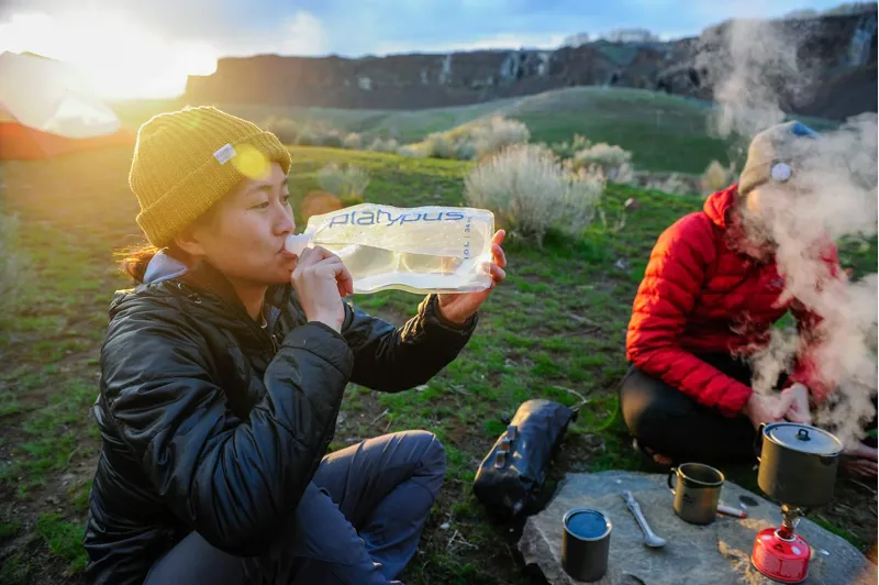 Platypus SoftBottle with Closure Cap Water Bottle 1L-2