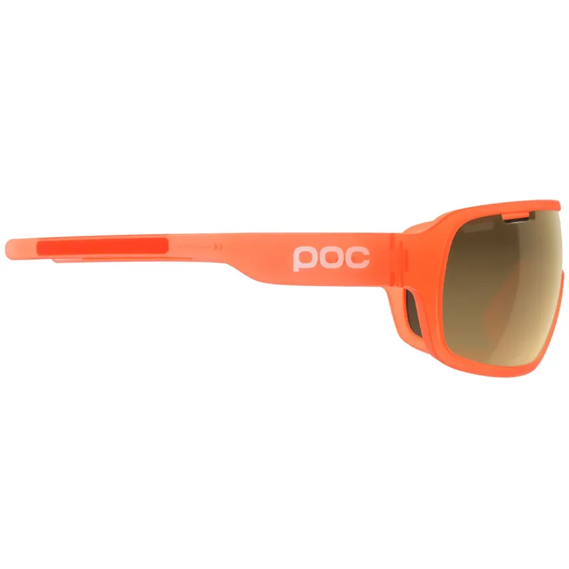 POC Do Blade Eyewear: Fluorescent Orange Translucent -1