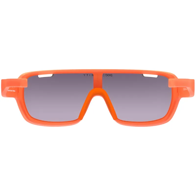 POC Do Blade Eyewear: Fluorescent Orange Translucent -3