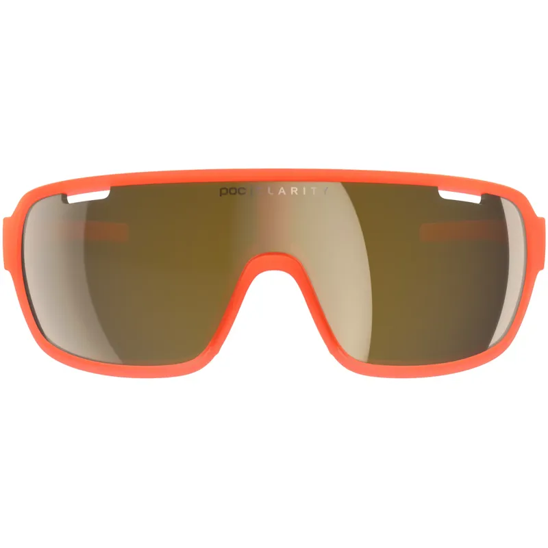 POC Do Blade Eyewear: Fluorescent Orange Translucent -2