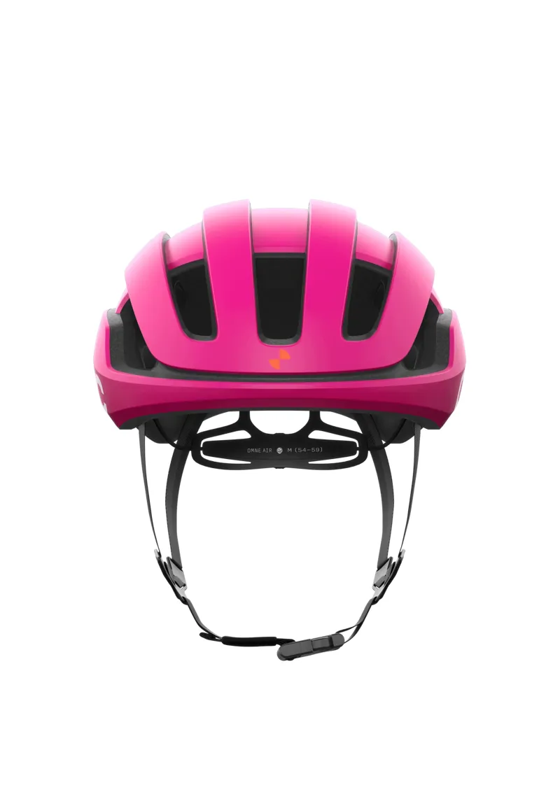 POC Omne Air MIPS Cycling Helmet in Rhos Red Matt/Citrine Yellow Matt-1